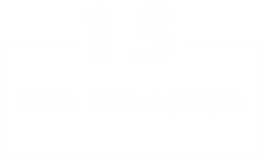 15 năm kinh nghiệp